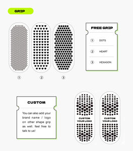 Chaussettes Pilates de qualité professionnelle avec prise en main améliorée et gestion de l'humidité pour chaussettes de ballet noir - Product Image 4