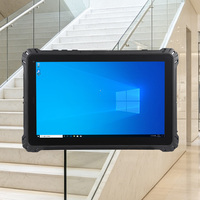 Tableta Robusta Móvil con Windows/Linux para Registro Biométrico, con Ranura para Tarjeta SIM 4G y Escáner de Huellas Dactilares, para Registro de Votantes y Gestión de Identificación