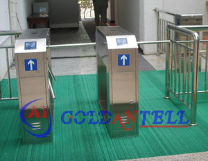 Interface RFID Haute Qualité Tourniquet Contrôle D'accès CE Approuvé Trépied Automatique avec Système Intelligent - Product Image 3
