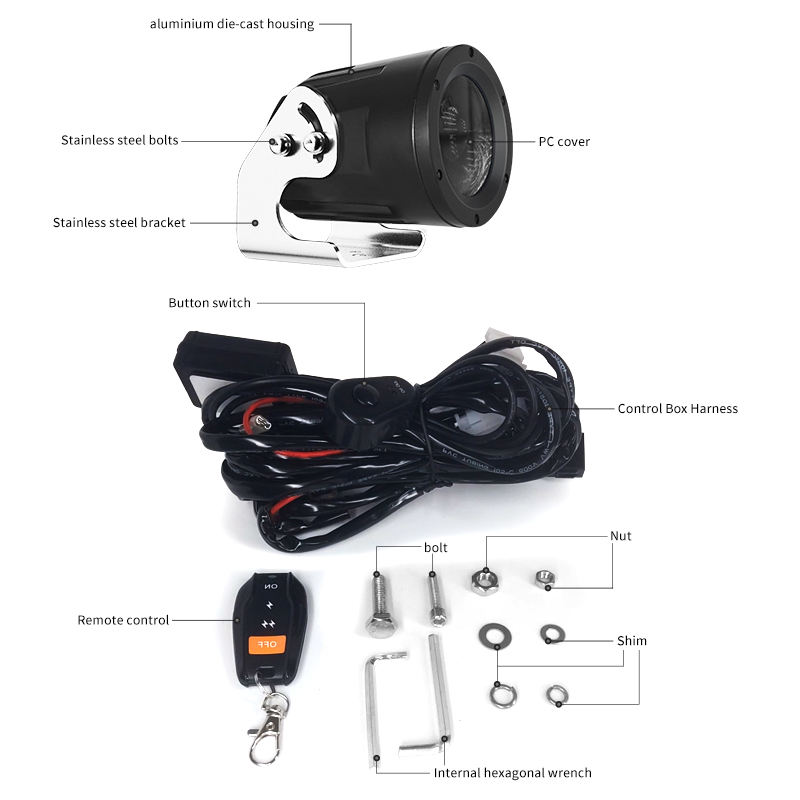 RGB par télécommande