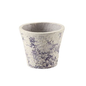 Ide produk baru pemasok Pot <span class=keywords><strong>2026</strong></span> gaya pedesaan buatan tangan mengkilap semen Pot bunga penanam untuk dekorasi taman - Product Image 4