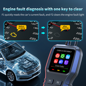 Lector de código OBD2 K1 Escáner automático Herramienta de diagnóstico <span class=keywords><strong>OBDII</strong></span>/EOBD en inglés para leer fallas del motor del automóvil - Product Image 3