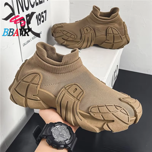 Zapatos para Caminar Ligeros y Transpirables para Hombre con Entresuela de PVC y Suela Suave, Calcetines Deportivos Casuales con Forro de Malla - Product Image 6