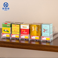Système de poussoir de cigarettes flexible transparent en PVC de haute qualité certifié CE pour magasins de tabac ORIO