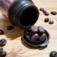 Bonbons exotiques instantanés en gros 45g – Bonbons durs aromatisés au café noir Cappuccino