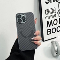 Étui de protection en verre rigide pour téléphone portable avec chargement sans fil pour iPhone 18 17 16 15 14 13 12 11 Pro Max