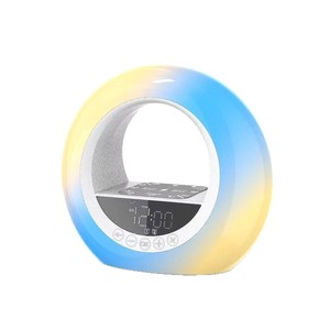 Sveglia con Luce Solare Boyid, Orologio con Rumore Bianco per Dormire, Alimentato USB, LED, a Forma di <span class=keywords><strong>Pianeta</strong></span>, per Camera da Letto - Product Image 1