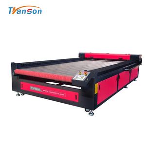 1630 máquina cortadora láser CNC Co2 de dos cabezales de alimentación automática para tela 1630 cortadora láser CO2 para tela <span class=keywords><strong>en</strong></span> rollo con 100W - Product Image 1