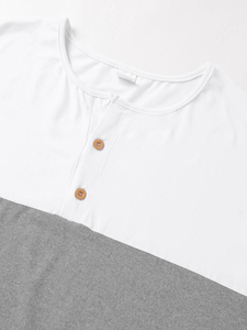 Verano hombres transpirable poliéster negro blanco gris tres colores-bloqueo manga corta Camiseta Casual diario camiseta lisa camiseta - Product Image 6