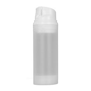 Basse quantité minimale de commande 30/50/80/100/120/150ml bouteille d'émulsion sous vide à pince givrée PP bouteille de distributeur d'<span class=keywords><strong>essence</strong></span> à pression transparente - Product Image 1