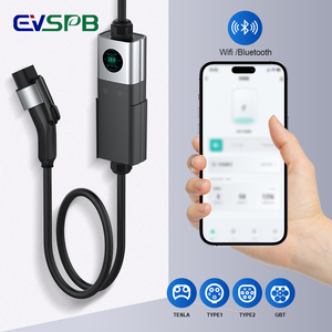 Q20 Q21 Thông Minh EV Sạc Wifi Ứng Dụng Điều Khiển Từ Xa 22KW Loại 2 Nhà Trạm Sạc Gbt 7KW Di Động <span class=keywords><strong>AC</strong></span> EV Sạc - Product Image 3