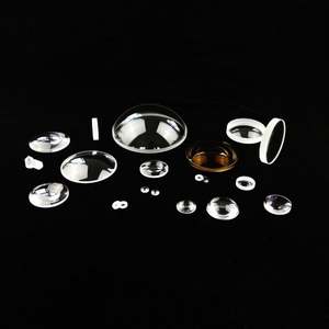 Lente biconvexa de sílice fundida UV personalizada de fábrica de Rehoboth Lente esférica cóncava de 25,4mm de diámetro con longitud focal de-100mm - Product Image 3