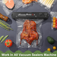 Sacs et rouleaux de mise sous vide en plastique de qualité alimentaire, prix d'usine, taille personnalisée, pochette sous vide pour la conservation des aliments à la maison et en cuisine