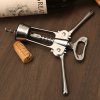Tire-bouchon à aile en acier inoxydable Serveurs Ami Bar Ouvre-bouteille de vin