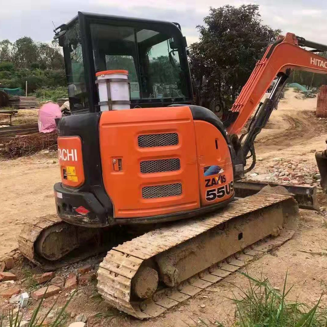 小物 toshirock Hitachi ZX55U-6 excavator specs & dimensions (2019 - 2025