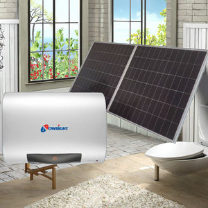 <span class=keywords><strong>Chauffe</strong></span>-<span class=keywords><strong>eau</strong></span> solaire photovoltaïque électrique à double réservoir séparé, 60L, à chauffage rapide, contrôlé par application, pour usage commercial et hôtelier - Product Image 1