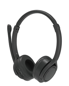 Di Động Không Dây PC Tai Nghe Cho Máy Tính Xách Tay Sử Dụng Bluetooth Xoay Có Thể Gập Lại Tai Nghe Với Boom Microphone Cho Các Đội Họp - Product Image 1