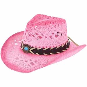 Wholesale Western Cowboy <b>Hat</b> <b>Men</b> and Women <b>Summer</b> Trips Beach Sun <b>Hat</b> Retro Large Brimmed Straw Cowboy <b>Hat</b> - Product Image 4