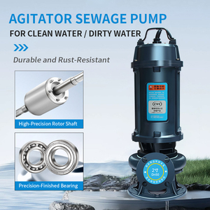 Pompa industriale personalizzata in fabbrica, pompa per acque reflue sommergibile, pompa di aspirazione per fanghi di depurazione industriali domestici - Product Image 2