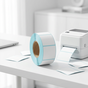 Etiqueta Térmica Directa <span class=keywords><strong>2x1</strong></span> pulgadas envío paquete pegatina etiqueta de papel térmico directo Etiqueta térmica Adesiva 10x15 rollo de etiquetas - Product Image 3