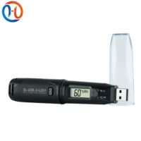 Baru dan Asli untuk EL-USB-2-LCD Dengan Layar LCD, Pencatat Suhu dan Kelembapan Dapat Mengekspor Data, Pemrograman Pengontrol PLC
