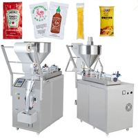 Machine d'emballage pour sachets de pâtes, boissons, jus et eau, avec scellage 3 côtés