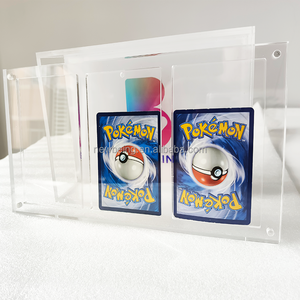 Estuche de un solo paquete de refuerzo japonés para <span class=keywords><strong>Pokemon</strong></span> acrílico transparente con imán para exposición - Product Image 5