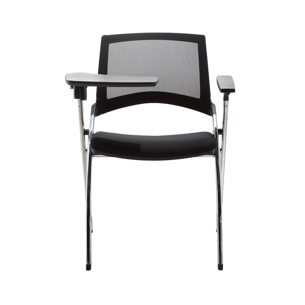 Chair folding study student school class adjustable armrest with Notepad