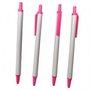 Clip Clicks Retractable Ballpoint <b>Pens</b>, Medium 1.0mm, Black/Blue/Red Ink, Journal/Office Supplies, Custom <b>Gift</b> - Product Image 2