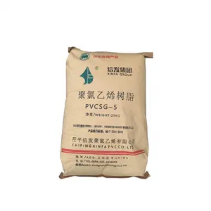 Produttore prezzo a buon mercato polivinilcloruro di plastica per l'industria di grado vergine PVC resina SG5 / K67 in polvere