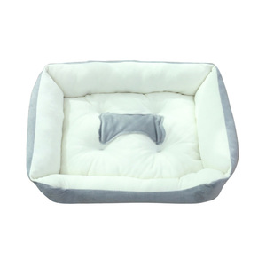 Rectangular Pet <b>Bed</b> For <b>Dog</b> <b>Medium</b> Large Size Four Seasons Polyester Fiber Fill Hand Washable - Product Image 5