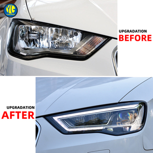 YU GUANG para Audi A3 8V 2013-2016 nuevos faros LED Facelift Luz de cabeza mejorada accesorios de coche proyectores luces delanteras - Product Image 2