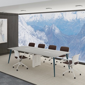 <b>Office</b> Furniture Wooden Meeting Room Conference <b>Table</b> - Product Image 2