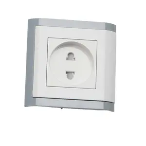 Hot Selling French Standard 250V 16A High Power Home Simple White French Power Sockets