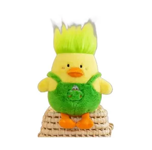 Duck doll cross-border creative duck doll with baby back duck plush toy