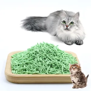 Tự nhiên Kitty xả rác mạnh mẽ vón cục mèo viên kiểm soát mùi cực kỳ hấp thụ theo dõi thấp thân thiện với môi trường đậu phụ mèo xả rác