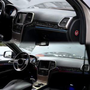 Illuminazione Ambientale SJC a 64 Colori per Jeep Grand Cherokee 2011-2021, Accessori Decorativi <span class=keywords><strong>LED</strong></span> per Interni - Product Image 2