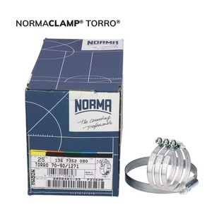 Abrazadera de manguera de accionamiento helicoidal de acero chapado en Zinc de fabricación alemana Clip de sujeción automático con sistema de medición métrica de estructura de tornillo - Product Image 5