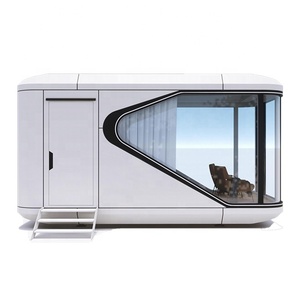Mini-maison conteneur préfabriquée, maison capsule spatiale - Product Image 1