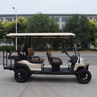 Fabricante Chino de Carros de Golf Eléctricos de 6 Plazas y Cuatro Ruedas para Turismo