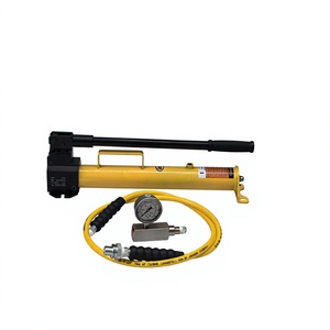 Bomba Hidráulica Manual de Doble Etapa VP-392 de 900 cm³ de Acción Simple, Equivalente a ENERPAC, para Mantenimiento de Equipos de Puentes - Product Image 1
