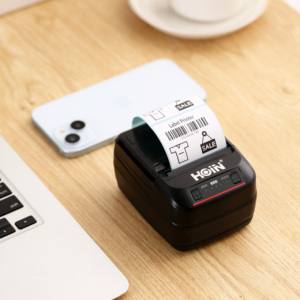 Etiqueta Térmica e Recibo Impressora Dual Mode <span class=keywords><strong>58mm</strong></span> Impressora De Etiquetas Portátil Impressora De Etiquetas De Pano De Leite De Café Portátil - Product Image 2