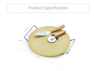 Accessoires de barbecue professionnels, outils de <span class=keywords><strong>four</strong></span>, pierre <span class=keywords><strong>à</strong></span> <span class=keywords><strong>pizza</strong></span> en cordierite pour <span class=keywords><strong>four</strong></span> <span class=keywords><strong>Weber</strong></span> - Product Image 2
