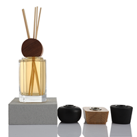 Bouteilles en verre de diffusion et de parfum personnalisables, vente en gros avec boîtes et bâtons de diffuseur