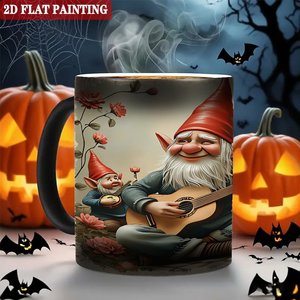 Mug en céramique noir givré 11 oz, activable par sublimation thermique, pour impression personnalisée - Product Image 6