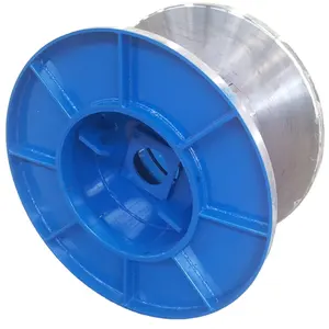 multifunctional cable winding reel Durable stainless steel spool Metal Flange Process drum