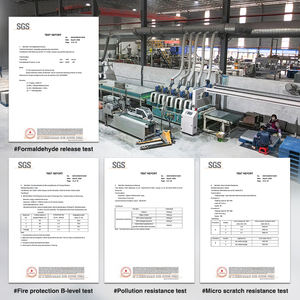 Instalación de paso rápido, haga clic en 5mm, suelo SPC, decoración de casa, diseño moderno, suelo de vinilo de lujo respetuoso con el medio ambiente - Product Image 5
