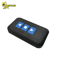 Botón grande de uso Universal, control remoto, 433mhz, código de aprendizaje, EV1527, para bombas y luz de control industrial, negro