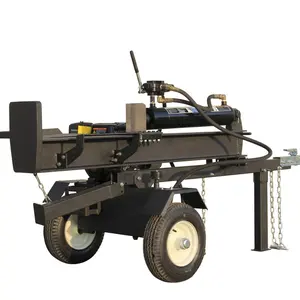 Máy Cắt Gỗ Thủy Lực Thẳng Đứng, Máy Cắt Log Splitter Động Học Máy Khoan Bit Thủy Lực