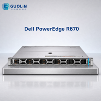 Serveur Dell PowerEdge R670 Rack Reconditionné avec processeur Intel Xeon 3,4 GHz, 128 Go de DDR5 et 8 SSD NVMe